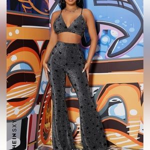 2 piece Cami Top & Flare Leg Set